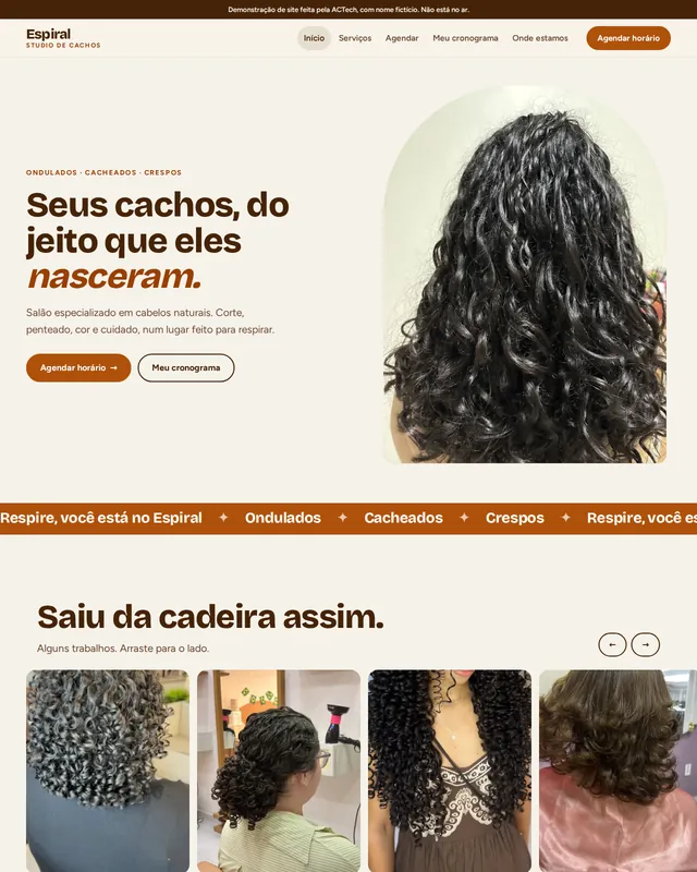 Studio Espiral, primeira tela