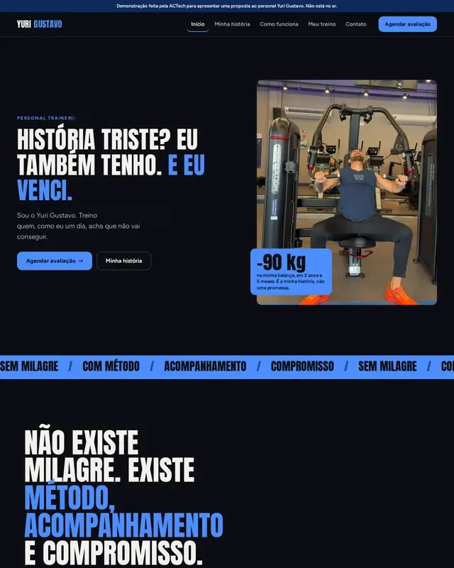 Yuri Gustavo: Visualização da demonstração, editada para esta vitrine. Alguns textos e identificações foram omitidos.